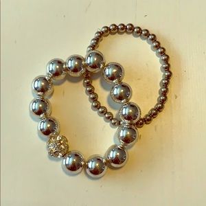 Metallic Stretch Bracelets